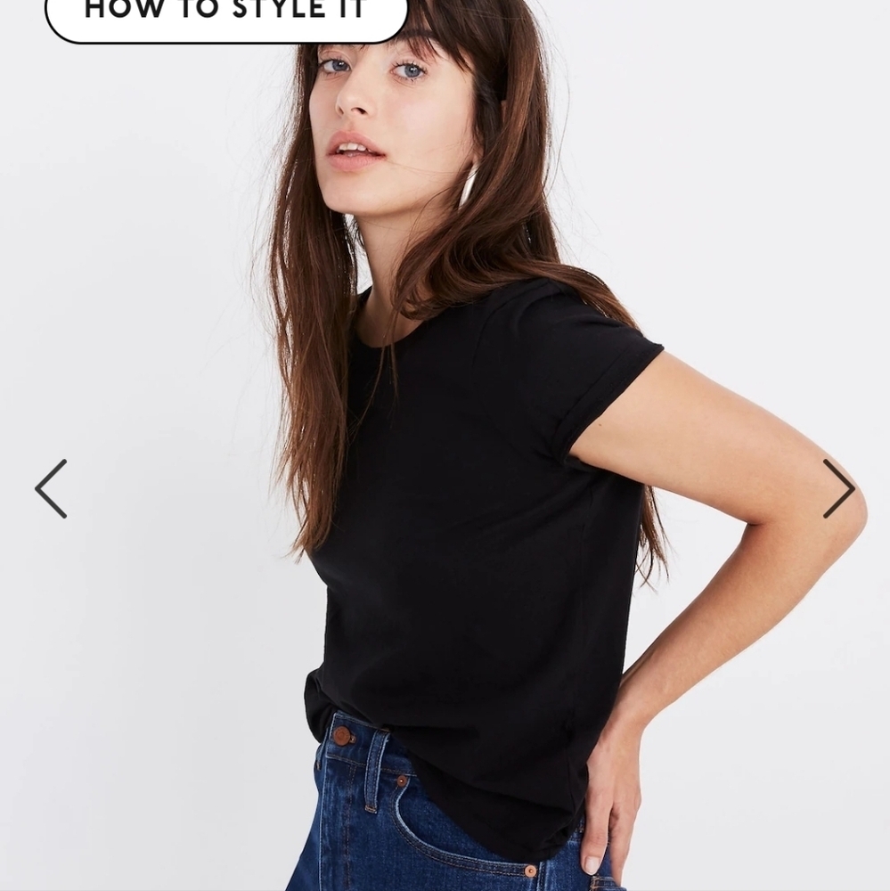 Madewell Northside Vintage Tee NWT Sz S - Picture 2 of 10